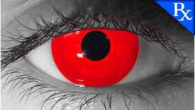 Red Vampire RX Halloween Contacts