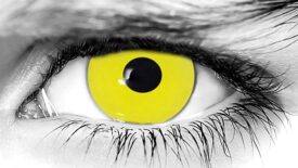 Zombie Yellow Halloween Contacts