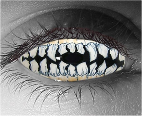 Skeletal Teeth Sclera Contact Lenses
