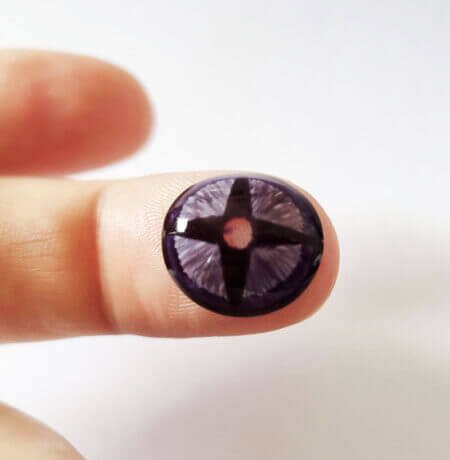 Corpse Demon Contact Lenses - Hand Painted