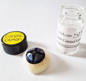 Corpse Demon Contact Lenses - Hand Painted