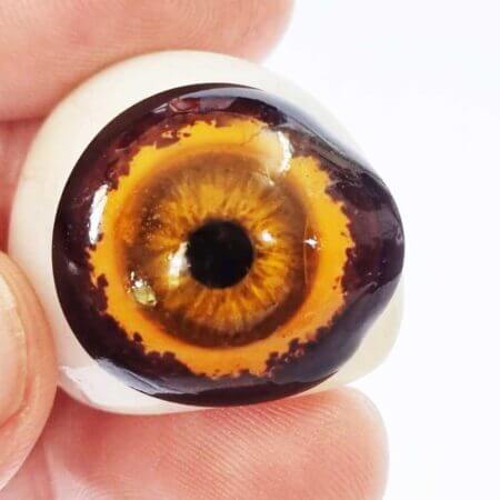 Creeper Sclera Contact Lenses - Hand Painted
